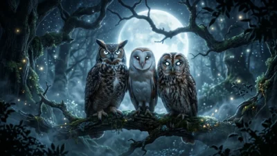 3 Owls Dream Meaning